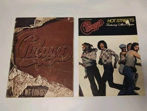 Chicago X AND Hot Streets 76,78 Vintage Song Book Sheet Music Piano,Vocal Chords - Picture 1 of 7