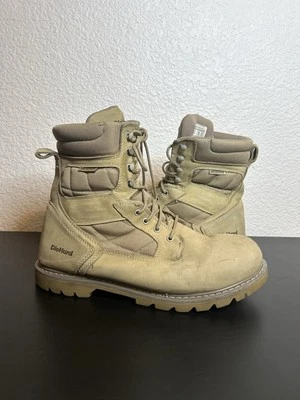 DieHard Aislado Impermeable Punta Suave 8" Trabajo Ejército Bota 86116 Sahara Hombres 13D Foto 1 de 4