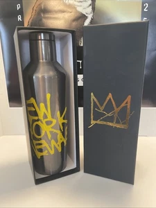 Corkcicle Jean-Michel Basquiat New York New Wave Canteen Insulated Bottle - Imagen 1 de 6