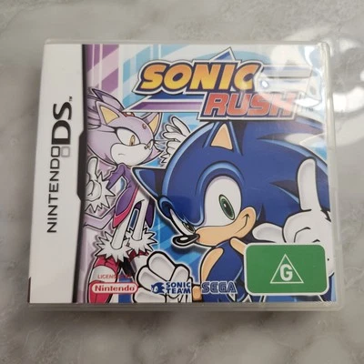 Sonic Rush Nintendo DS Complete Excellent Condition - Game Case Manual - Image 1 of 4