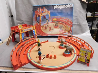 Vintage Playmobil Circus 3553 in Box NOT Complete Parts Pieces - AS FOUND - Image 1 of 4