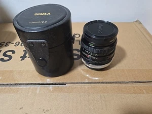 Sigma Mini-Wide 28mm F/2.8 Macro Lens for Canon FD Made In Japan. - Picture 1 of 4