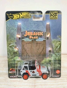 Hot Wheels Premium Pop Culture JURASSIC PARK '92 Jeep Wrangler Sahara Sealed - Bild 1 von 9