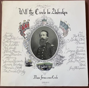 Bluegrass Folk Vinyl 3 Album Set WILL THE CIRCLE BE UNBROKEN Set VGC Many Stars - Picture 1 of 7