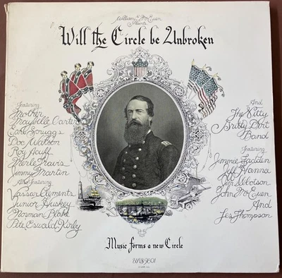 Bluegrass Folk Vinyl 3 Album Set WILL THE CIRCLE BE UNBROKEN Set VGC Many Stars - Image 1 of 4