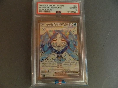 Wellspring Mask Ogerpon ex 194/167 Sv06: Twilight Masquerade Holo - Image 1 of 3