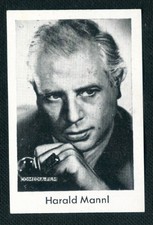 #28 Harald Mannl 1950 Nordland Film-Lieblinge Film Star Cigarette Card