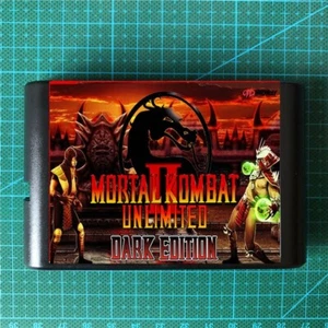 MORTAL KOMBAT II ILIMITADO EDICIÓN OSCURA-MD EE. UU./Versión - Imagen 1 de 6