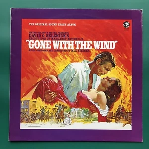 Max Steiner GONE WITH THE WIND Film Soundtrack LP Clark Gable Vivien Leigh MGM - Picture 1 of 12