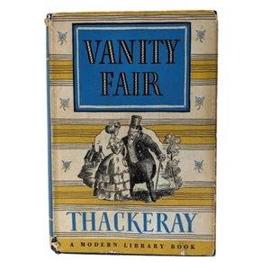 W. M. Thackery VANITY FAIR Circa 1935 #131 Hardcover Very Good Dust Jacket - Picture 1 of 13