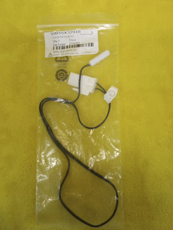 WR55X32910, Termistor Evaporador GE, ENVÍO GRATUITO Foto 1 de 1