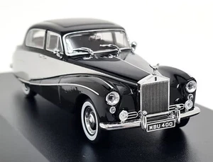 Oxford 1/43 Rolls Royce Silver Cloud Hooper Empress Black Diecast Model Car - Foto 1 di 7