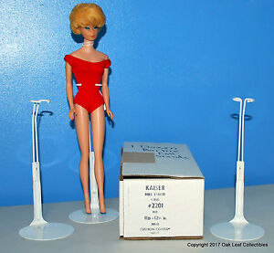 1 Dozen (12) Kaiser 2201 WHITE 11.5-12.5" Barbie LaLaLoopsy Francie Midge Stands
