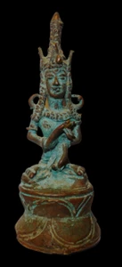 DIVINITE HINDOUE EN BRONZE- SHIVA - INDE - 19°S / 20° S - HINDU BRONZE FIGURE - Photo 1/11