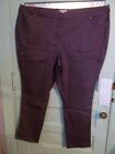 WOMAN'S 32W JEANS - TALL SIZE - DUSTY RAISIN