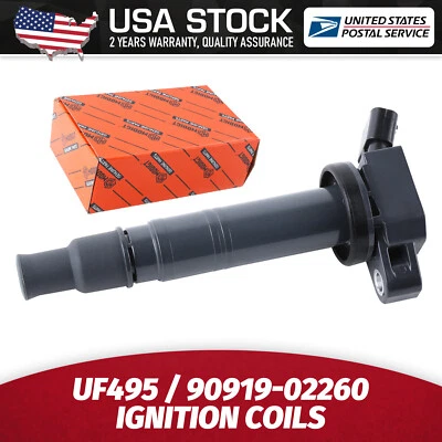 Ignition Coils Performance UF495/90919-02260 1X For Toyota Land Cruiser 2013-19 Foto 1 de 4