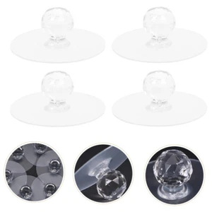 10 Pcs Self-adhesive Cabinet Handle Cabinets Door Knobs for Dresser Drawers - Picture 1 of 10