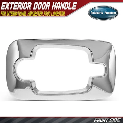 Bisel de manija de puerta delantero cromado para International Harvester LoneStar 09-22 7600 Foto 1 de 4