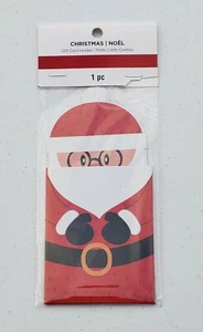 Santa Claus Christmas Holiday Gift Card or Money Holder - Picture 1 of 2