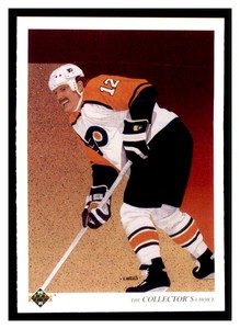 1990 Upper Deck #304 TIM KERR Philadelphia Flyers ~G4P