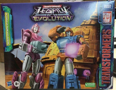 Hasbro Transformers Evolution War Dawn 2-Pack: Erial & Dion SDCC EXCLUSIVE 2023 - Image 1 of 4
