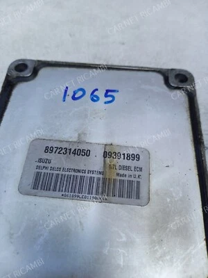 DELPHI 09391899 ISUZU 8972314050 CENTRALINA MOTORE ECU OPEL ASTRA COMBO 1.7 DTI - Immagine 1 di 4