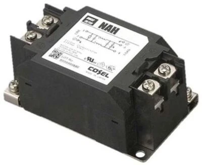 1 x Cosel NAH Series 10A 250 V ac/dc 10 kHz â?? 1 MHz Panel Mount RFI Filter, wi - Image 1 of 2