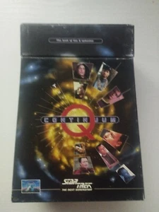Star Trek The Next Generation Continuum Q 1994 - Box 3 x VHS Cinta Tape Ingles - Imagen 1 de 6