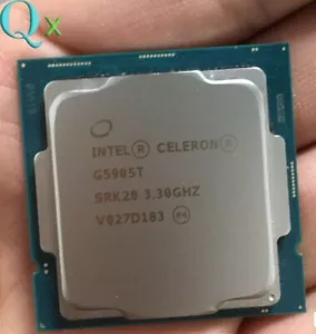 Intel Celeron G5905T LGA 1200 CPU Processor 3,3GHz Dual Core 4MB Cache Desktop - Picture 1 of 2