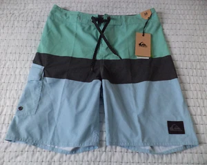QuikSilver N Blocker Youth Boy's 28/14 Everyday Panel Board Shorts Swim Trunks - Picture 1 of 9