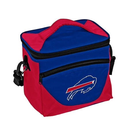 Buffalo Bills Halftime Cooler Zipper Insulated Lunch Bag Box Tote 9pk NFL Cover