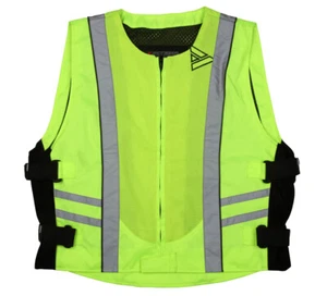 Modeka Basic Mesh Motorrad Warnweste viel Reflektor Weitenversteller alle Größen - Bild 1 von 3