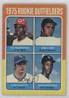 1975 Topps Outfielders Ed Armbrister Fred Lynn Terry Whitfield #622 Rookie RC
