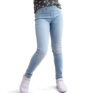 NWT SO Mid-Rise Ultimate Light-Wash Blue Jeggings - Girls Size 10 Pants - Picture 1 of 2