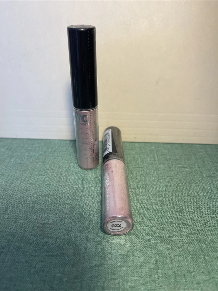 2x NYC Color Sparkle Eye Dust EYE SHADOW  #022 Golden Splash HTF Rare - Image 1 of 1