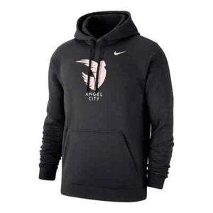 Angel City FC NWSL Nike Black Basic Pullover Hoodie Men's XXL - Picture 1 of 9