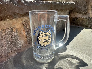 UCONN Huskies Glass Mug - Picture 1 of 1
