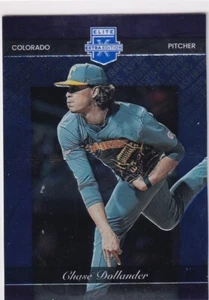 2023 Elite Extra Edition Retro 2002 Aspirazioni Blu #167 Chase Dollander /349 - Foto 1 di 2