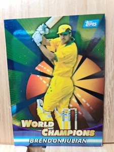 Tarjeta coleccionable BRENDON JULIAN 🙂 1999/2000 #WC4 AGB ORO CAMPEONES MUNDIALES 🙂 CORREO GRATUITO - Imagen 1 de 2