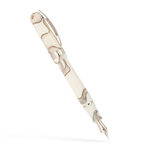 Visconti Woodstock Collection White Dove Fountain Pen (Stub Nib) - Picture 1 of 5