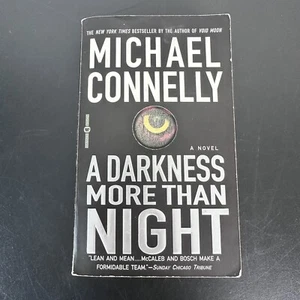 A Darkness More Than Night (A Harry Bosch Novel) - Mass Market Paperback - GOOD - Picture 1 of 4