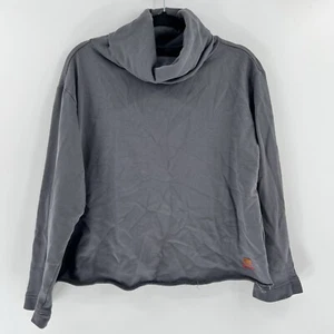 Peace Love World French Terry Turtleneck sweatshirt size XS grey - Picture 1 of 8