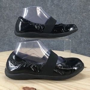 Softwalk Shoes Womens 7 W High Point Casual Mary Jane Flats S1466-005 Black - Picture 1 of 17