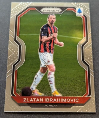 2020-21 Panini Prizm Soccer Zlatan Ibrahimovic AC Milan Sweden - Image 1 of 2