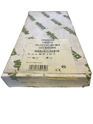 100x WAGO 280-681 3-wire Through Terminal - Image 1 of 3