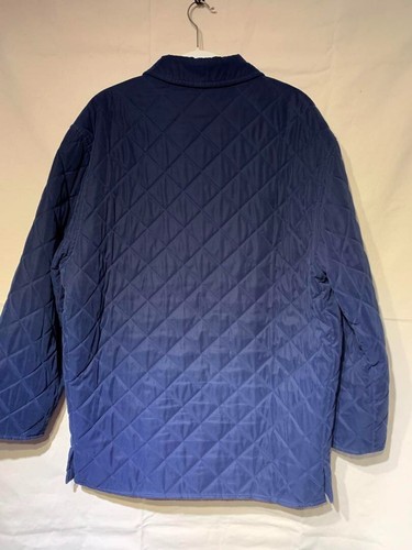 HERMÈS HERMES giacca trapuntata cappotto uomo taglia 50 blu