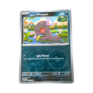 Pokemon TCG Paldean Wooper 126/197 Reverse Holo Obsidian Flames 