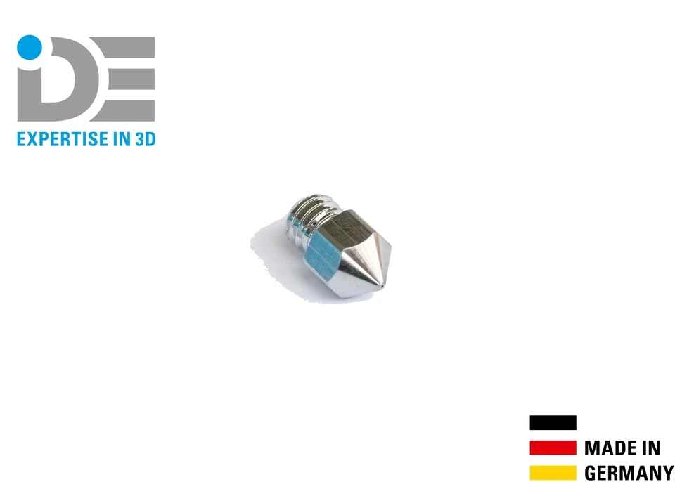 IDE Nozzle INC hard coated Makerbot MK8 Replicator 2 and 2X wear resistant - Image 1 of 4