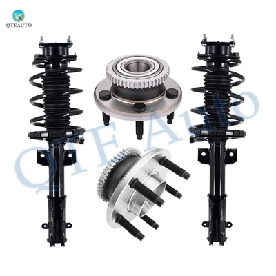 Juego de 4 cojinetes de cubo de rueda de puntal rápidos delanteros para Ford Mustang 2011-2014 Foto 1 de 4