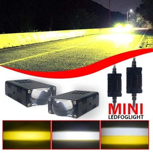 Faro Led Paracolpi Fendinebbia Proiettore Lente Luce Lavoro Mini Luce Guida - Foto 1 di 16